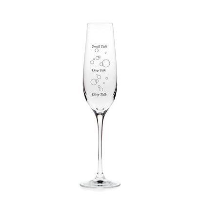 Calice in vetro "Glass of Talk" Donkey