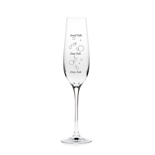 Calice in vetro "Glass of Talk" Donkey