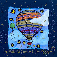 Grafica di Andrea Agostini "Vola via con me...piccolo sogno"