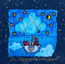 Grafica di Andrea Agostini "La leggerezza del sogno"