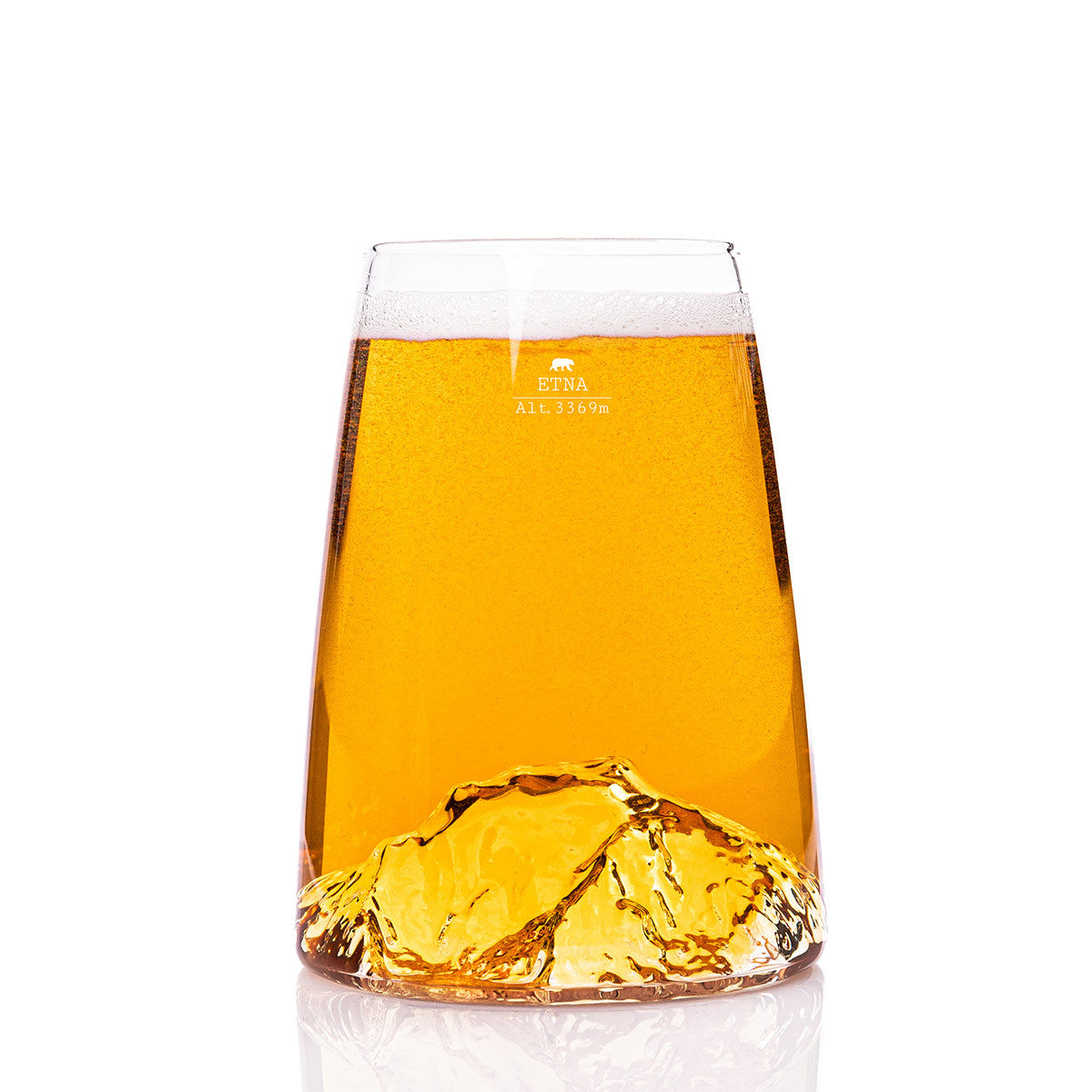 Bicchiere da long drink o birra "Topographic: Etna"