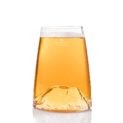 Bicchiere da long drink o birra "Topographic: Kilimangiaro"