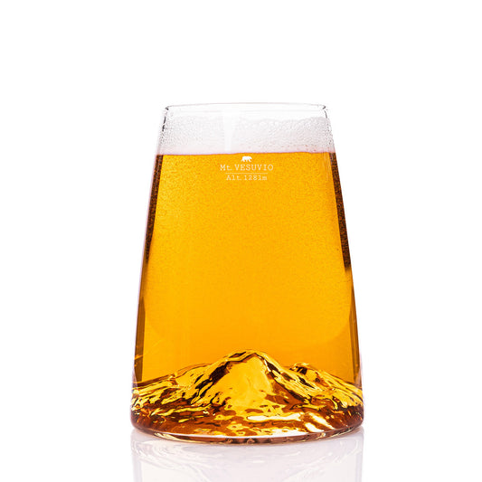 Bicchiere da long drink o birra "Topographic: Vesuvio"