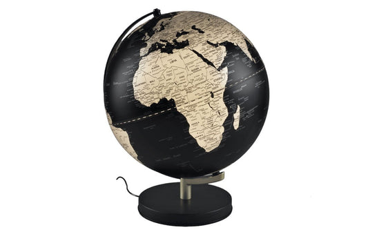 Mappamondo con illuminazione touch
