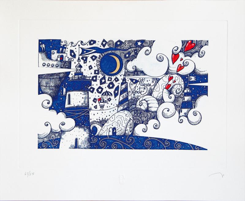 Grafica di Andrea Agostini "Marea Silente"