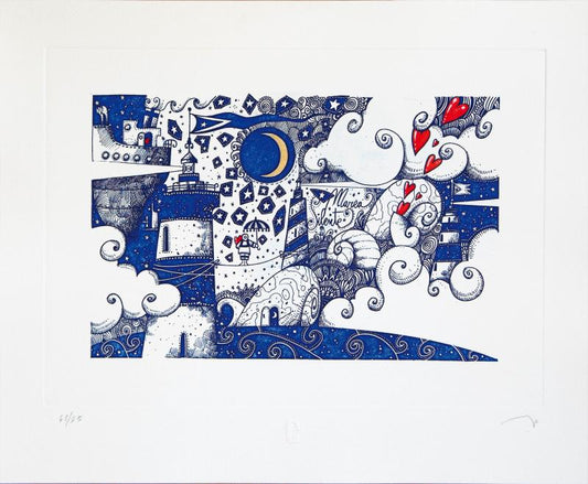 Grafica di Andrea Agostini "Marea Silente"
