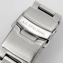 Carica l&#39;immagine nel visualizzatore di Gallery, Orologio da polso &quot;New Diver&quot; Marrone A.G. Spalding &amp; Bros
