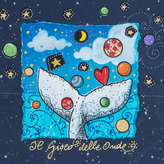 Grafica di Andrea Agostini "Il gioco delle onde"