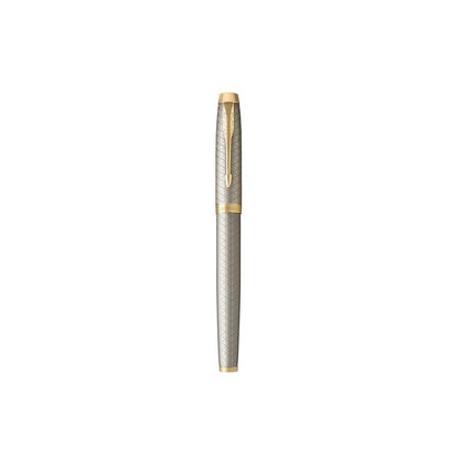 Penna Stilografica Parker IM Warm Silver Golden Trim