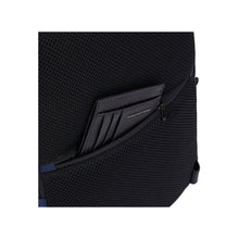 Carica l'immagine nel visualizzatore di Gallery, Monospalla sottile porta iPad® in tessuto e pelle "Wollen" Piquadro
