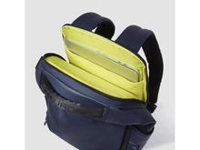 Carica l&#39;immagine nel visualizzatore di Gallery, Zaino espandibile in tessuto gommato water resistent portapc 14&quot; Piquadro
