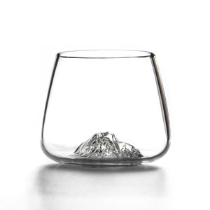 Set due bicchieri da whisky "Topographic:  Fuji & Denali"