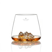 Carica l'immagine nel visualizzatore di Gallery, Set due bicchieri da whisky "Topographic: Sassolungo e Gran Paradiso"
