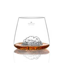 Carica l&#39;immagine nel visualizzatore di Gallery, Set due bicchieri da whisky &quot;Topographic: Tofane e Marmolada&quot;
