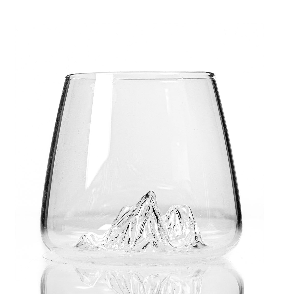Set due bicchieri da whisky "Topographic: Tre Cime di Lavaredo & Monte Rosa"