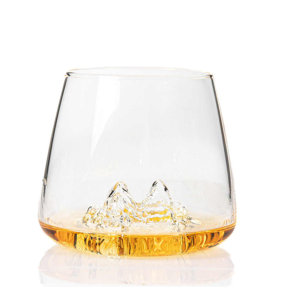Set due bicchieri da whisky "Topographic: Tre Cime di Lavaredo & Monte Rosa"