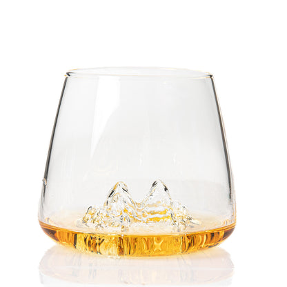 Set due bicchieri da whisky "Topographic: Tre Cime di Lavaredo & Monte Rosa"
