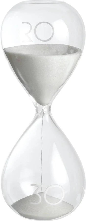 Clessidra in vetro da 30 minuti