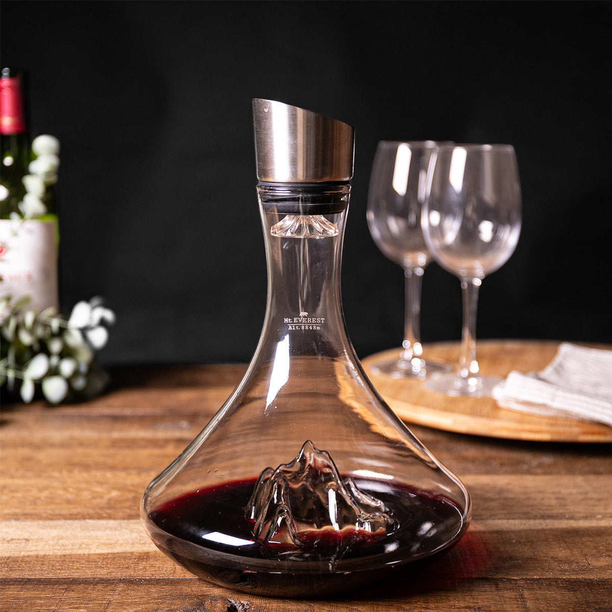 Decanter "Topographic: Monte Everest"