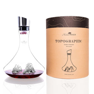 Decanter "Topographic: Grand Canyon"