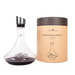 Decanter "Topographic: Monte Rosa"