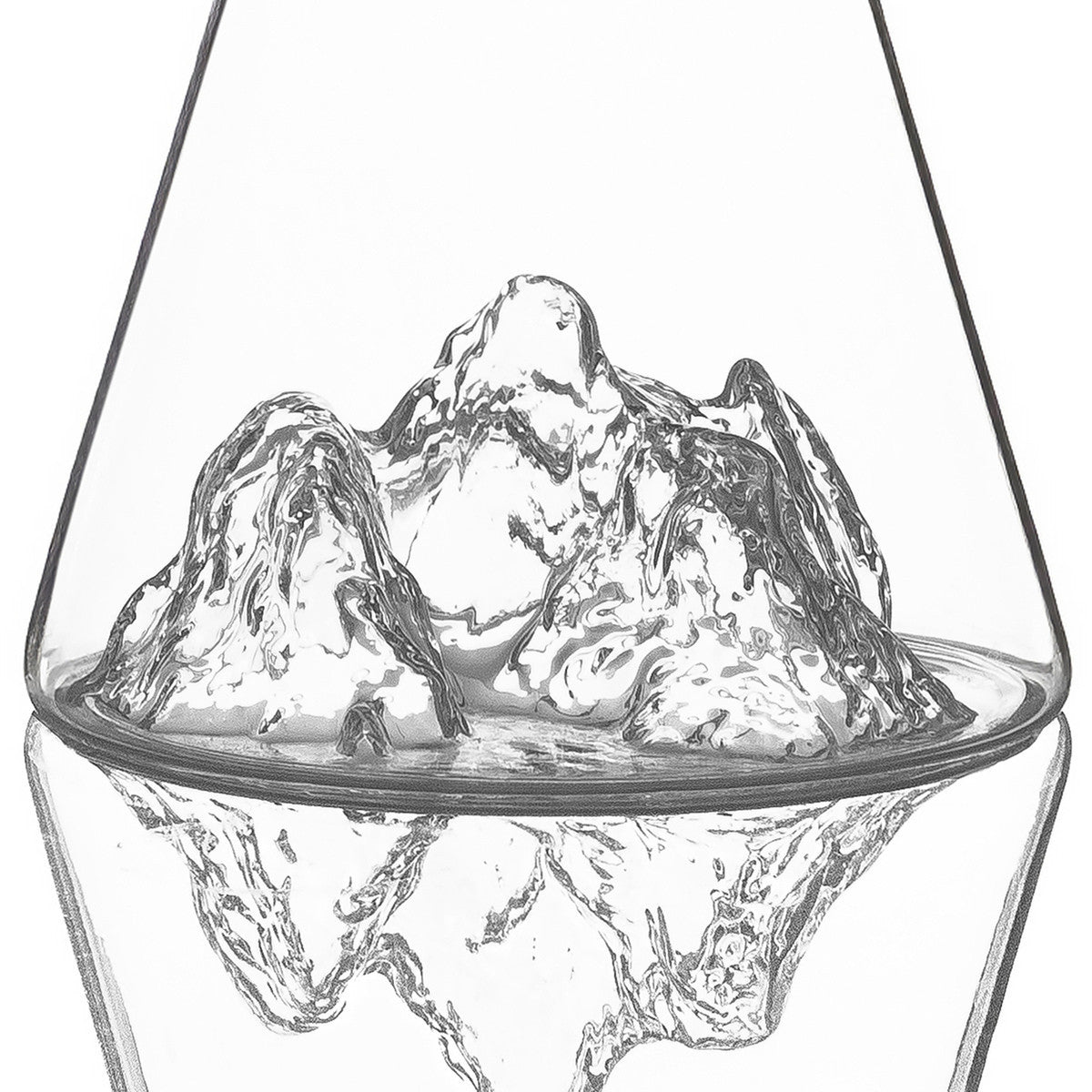 Caraffa "Topographic: Aiguille du Midi"