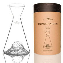 Carica l&#39;immagine nel visualizzatore di Gallery, Caraffa &quot;Topographic: Pic du Midi&quot;
