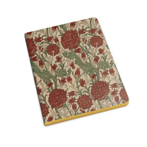 Quaderno a righe A5 con labbratura dorata 
