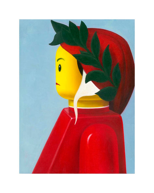 Grafica di Stefano Bolcato "DANTE ALIGHIERI - BOTTICELLI"