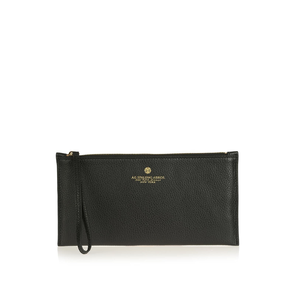 Pochette a busta in pelle Tiffany A. G. Spalding & Bros (disponibile in quattro colori)
