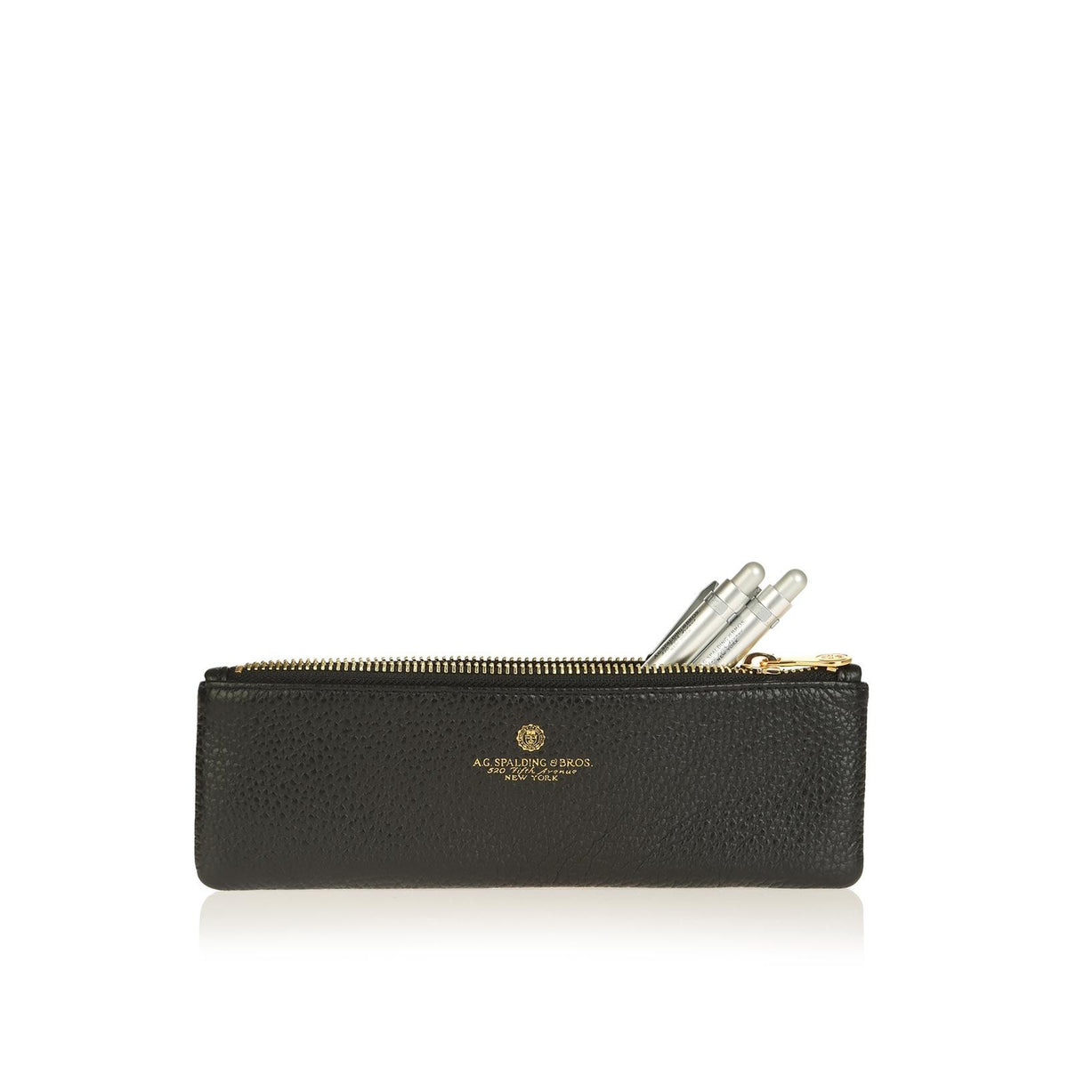 Astuccio piatto in pelle "Tiffany" A.G. Spalding & Bros