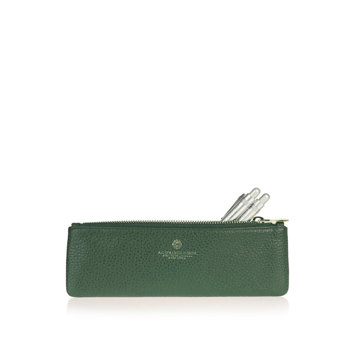 Astuccio piatto in pelle "Tiffany" A.G. Spalding & Bros