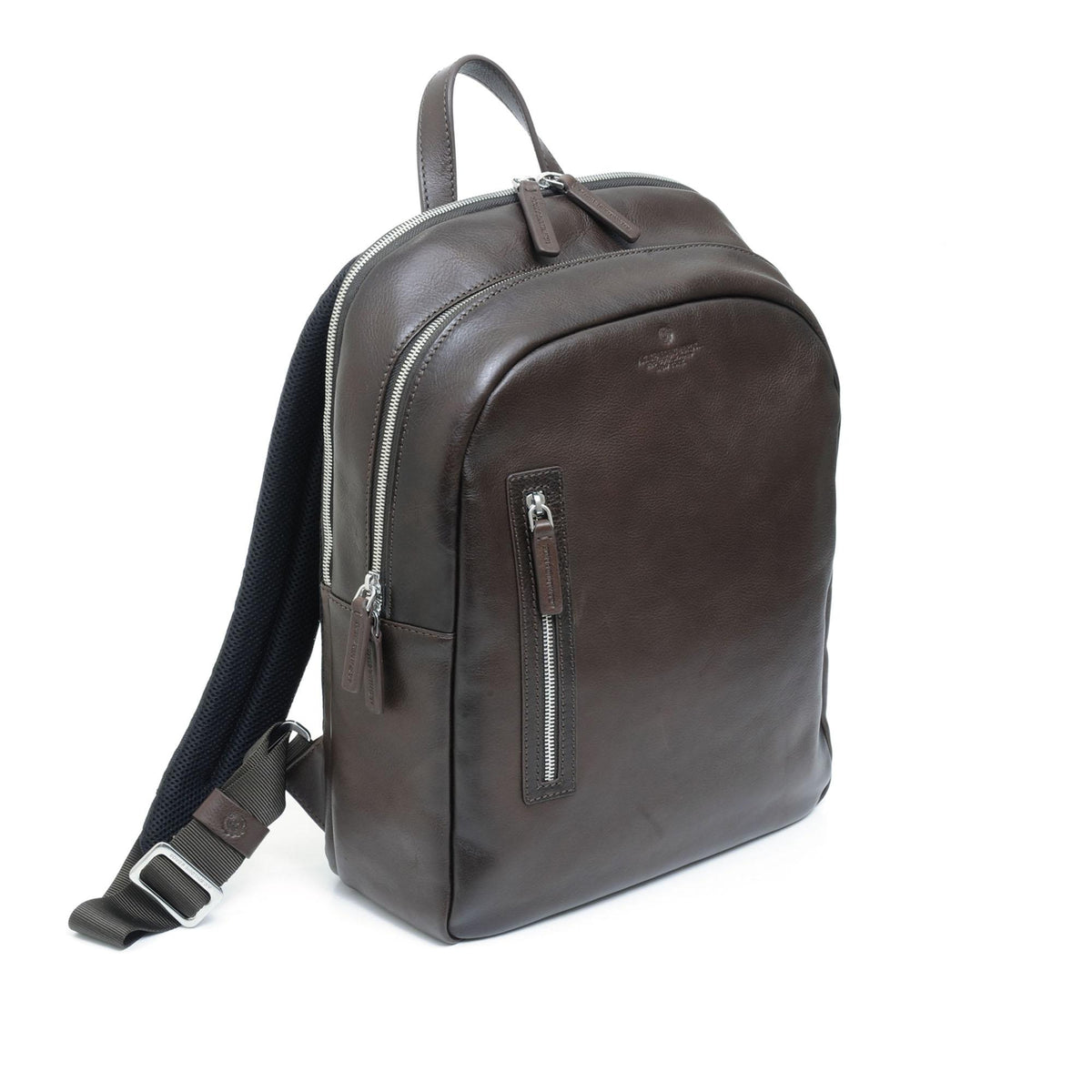 Zaino portacomputer 15,6"  in pelle Midwest  A.G. Spalding & Bros