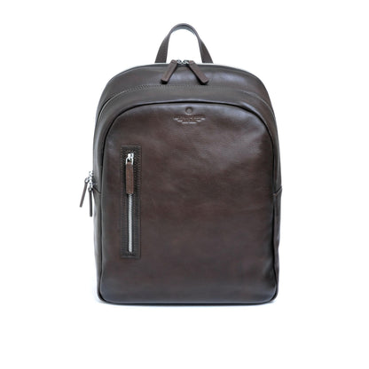 Zaino portacomputer 15,6"  in pelle Midwest  A.G. Spalding & Bros