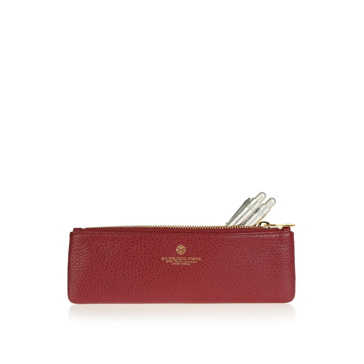 Astuccio piatto in pelle "Tiffany" A.G. Spalding & Bros (disponibile in diversi colori)