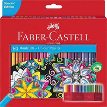 Carica l&#39;immagine nel visualizzatore di Gallery, Astuccio 60 matite colorate &quot;Eco&quot; Faber Castell
