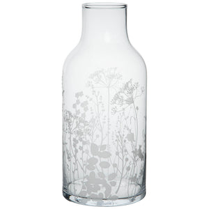 Vaso in vetro con decoro floreale "Wiesenblume" Raeder