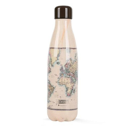Bottiglia Termica Alluminio "Map" iDrink
