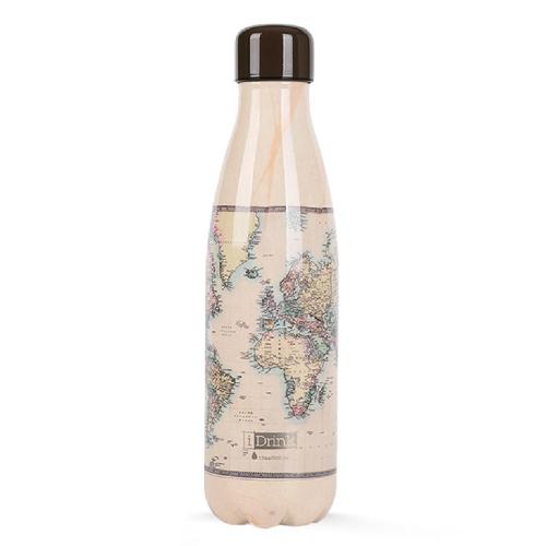 Bottiglia Termica Alluminio "Map" iDrink
