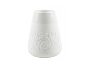 Vaso in porcellana decorata con motivo floreale "Gingko" Raeder
