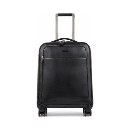 Trolley cabina in pelle con portapc 15" e portaipad Modus Piquadro