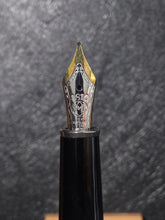 Carica l&#39;immagine nel visualizzatore di Gallery, Penna stilografica Montblanc Meisterstuck Classic Diamantique Platinum
