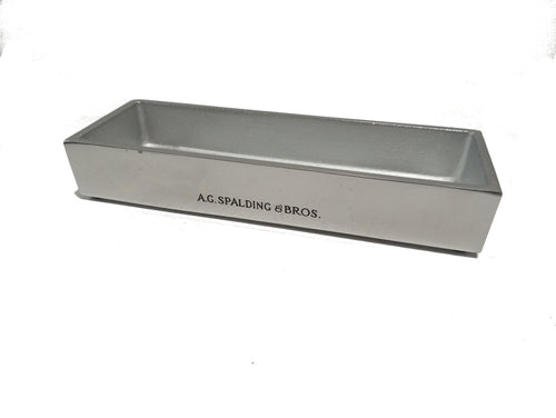 Vaschetta portapenne in alluminio A. G. Spalding & Bros