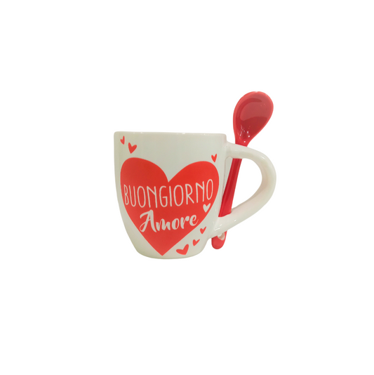 Tazzina da caffè "Buongiorno Amore"