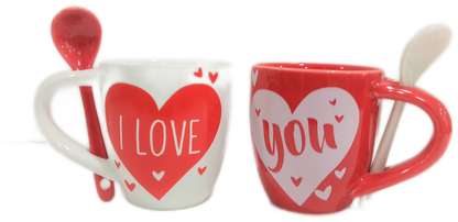 Set tazzine "I Love You"