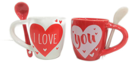 Set tazzine "I Love You"