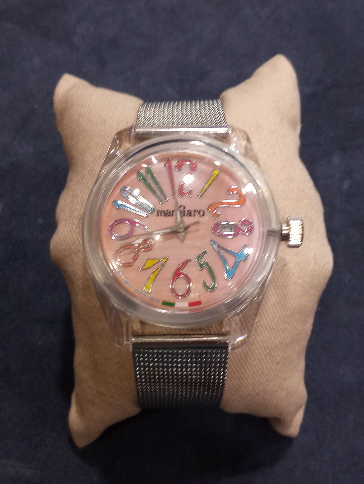 Orologio da polso con cinturino in acciaio Delta Markiaro - SIGNUM Avellino