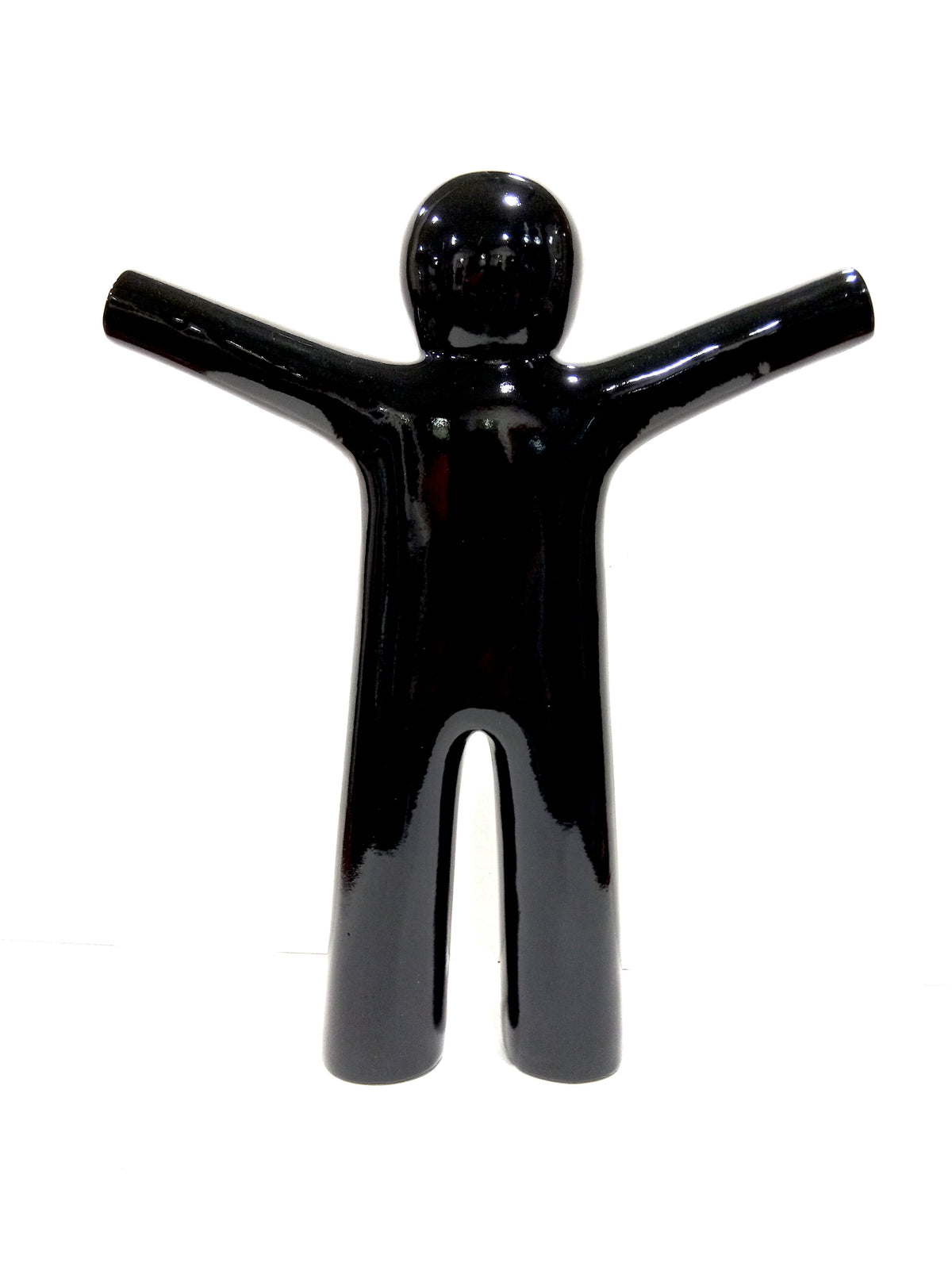 Scultura in ceramica vetrificata "Omino"