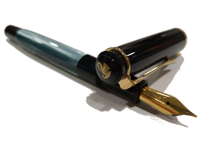 Pelikan 984203 - Penna Stilografica Linea M200 Classic, Verde  Marmorizzato/Nero, Dettagli Oro 24K, Pennino in Acciaio Inossidabile,  Dimensione B, in confezione regalo : : Cancelleria e prodotti per  ufficio