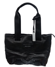Carica l&#39;immagine nel visualizzatore di Gallery, Shopping bag media in pelle nera Piquadro
